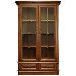 Nábytek z lesa Vitrína DB16 History dub 131 x 206 x 50 cm – Hledejceny.cz