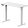 Psací a pracovní stůl Milagro | Výškově nastavitelný psací stůl LEVANO 140x60 cm bílá | MI2339