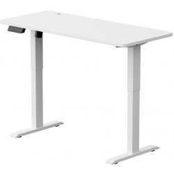Milagro | Výškově nastavitelný psací stůl LEVANO 140x60 cm bílá | MI2339
