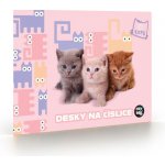 Karton P P 2025 Desky na číslice Mazlíčci – Zboží Dáma
