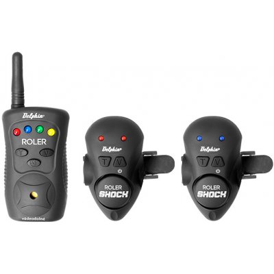 Delphin Roler Shock 2+1 Červená-Modrá – Zboží Mobilmania