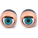 Prima-obchod Mrkací oči Ø17 mm, barva zelenomodrá tm. – Zboží Dáma