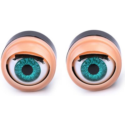 Prima-obchod Mrkací oči Ø17 mm, barva zelenomodrá tm. – Zboží Dáma