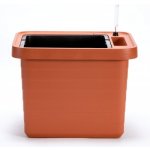 Samozavlažovací truhlík Berberis UNO 40x40x35 cm terakota – Zboží Dáma