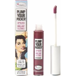 theBalm Plump Your Pucker lesk na rty s mořským kolagenem Exaggerate 7 ml