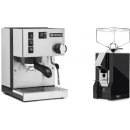 Set Rancilio Silvia BC + Eureka Mignon Classico