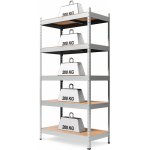 ImportWorld Kovový regál Solid II 200x110x45 cm - 5 polic – Zboží Dáma ImportWorld Kovový regál Solid II 200x110x45 cm - 5 polic – Zboží Dáma