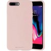 Pouzdro a kryt na mobilní telefon Apple Pouzdro Mercury Silicone iPhone 7 PLUS / 8 PLUS Sand růžové