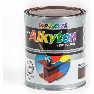 Alkyton Hladký lesk 0,75 l čokoládová hnědá – HobbyKompas.cz