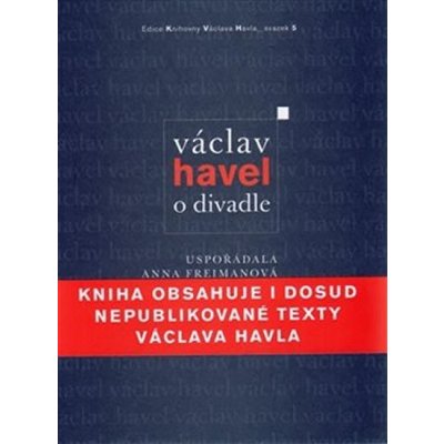 Václav Havel: O divadle – Zbozi.Blesk.cz