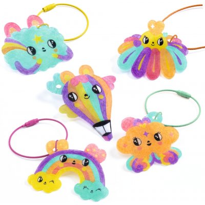 Djeco Artistic Artistic plastic Kawaii keyring – Zbozi.Blesk.cz