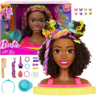 Stylingová hlava Mattel Barbie HMD79 – Zbozi.Blesk.cz