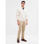 Gap khaki slim fit GapFlex Béžová – Zboží Dáma