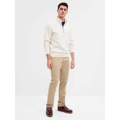 Gap khaki slim fit GapFlex Béžová – Zboží Dáma