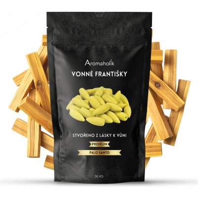 Aromaholik Vonná kadidla Palo Santo backflow kuželové vonné tyčinky 30 ks – Hledejceny.cz