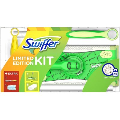 Swiffer KIT set na podlahu + peříčková prachovka s rukojetí – Zboží Mobilmania