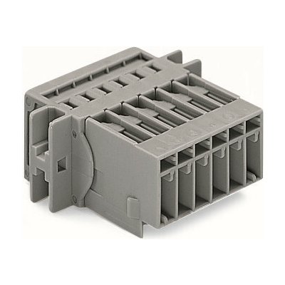 WAGO Konektor 769-612/002-000 1vodičový s pájecími piny CAGE CLAMP® 4 mm², šedá 769-612/002-000 – Zboží Mobilmania