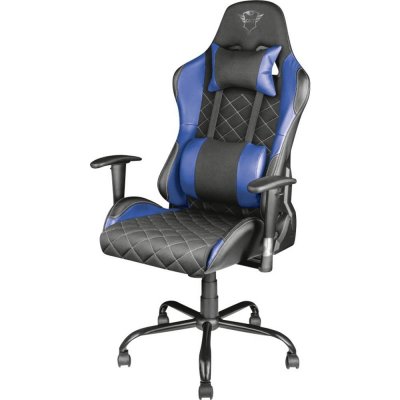 Trust GXT 708B Resto Chair Blue 24435 – Zboží Mobilmania