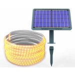Hütermann SMART LED pásek 5m + solární panel- venkovní osvětlení na zahradu bazén střechu chodníky schody... – Zbozi.Blesk.cz