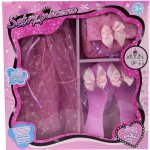 Set pro princeznu růžový, sukýnka, pantoflíčky, kabelka – Zboží Mobilmania