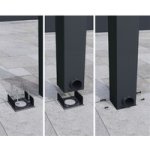 Palram Stockholm 3,4 x 5,2 antracit – Zboží Dáma