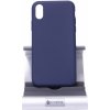 Pouzdro a kryt na mobilní telefon Apple Apple iPhone X/XS Silicone Case Blue Cobalt MQT42ZM/A