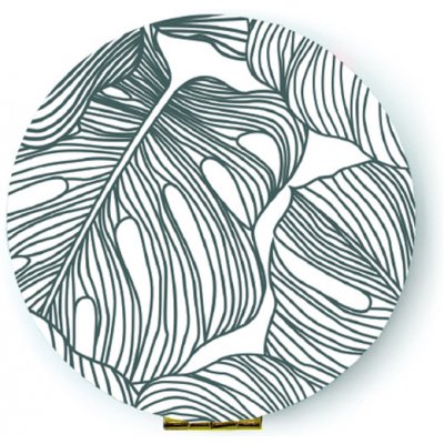 Karton P+P zrcátko Monstera – Zboží Dáma