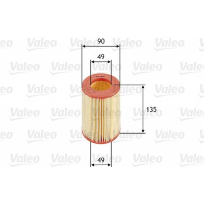 Vzduchový filtr VALEO 585660 – Hledejceny.cz