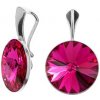 Přívěsky Nub Stříbrný přívěšek Crystals from Swarovski Fuchsia NBP141 FU