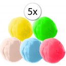 MASO Fun-colour55 plastelína na bázi jílu 5ks x 60 g