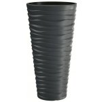 Prosperplast SAND SLIM květináč 29,6x52 cm antracit – Zboží Dáma