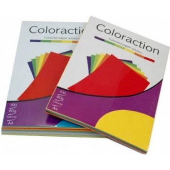 Barevný kopírovací papír Coloraction mix intenzivní barvy