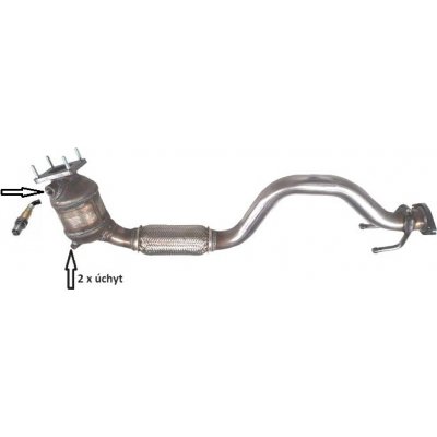 JMJ 1091519Katalyzátor výfuku AUDI A3 2 (03-13) 1.6 FSi , AUDI A3 2 Sportback (03-15) 1.6 FSi , ŠKODA Octavia 2 (04-13) 1.6 FSi , VOLKSWAGEN Golf 5 (03-10) 1.4 FSi , VOLKSWAGEN Golf 5 (03-10) 1.4i 16V | Zboží Auto