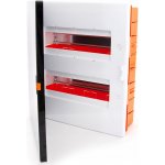 Rozvodnice pod omítku IP40, 24 modulů, s vodováhou NILSON 32661024 – Sleviste.cz