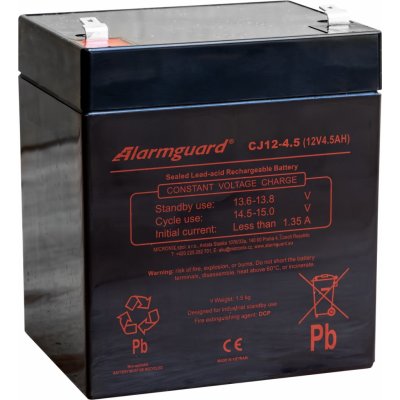 Alarmguard 12V 4,5Ah CJ12-4,5 – Zboží Živě