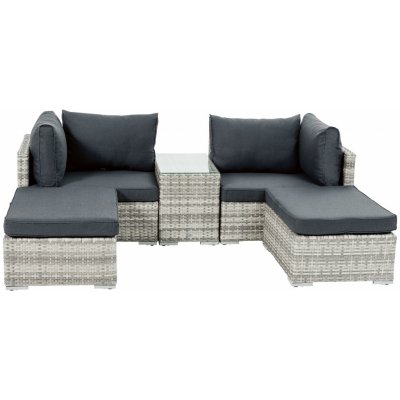 LIVARNO home Souprava pleteného nábytku 344640 (béžová / 5dílná) – Zboží Dáma