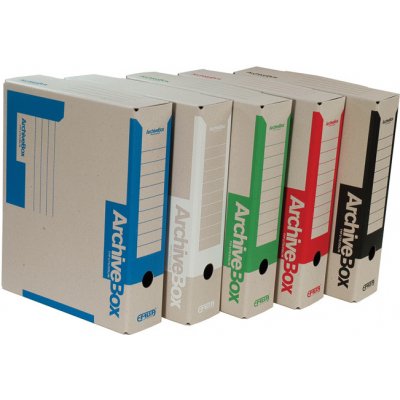Emba Box archivní EMBA A4 hřbet 7,5 cm / zelená – Zboží Živě