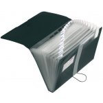 Herlitz Spisové desky easy orga A4 s 12dílným organizérem, černé – Sleviste.cz