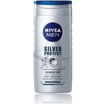 Nivea Men Silver Protect sprchový gel 250 ml