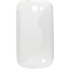 Pouzdro a kryt na mobilní telefon Pouzdro S-Case Samsung I8730 / Galaxy Express Bílé