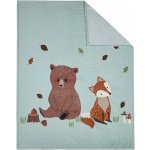 LIVARNO Hebká deka modrá 130x160 – Zboží Dáma