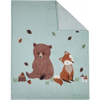 LIVARNO Hebká deka modrá 130x160 – Zboží Dáma