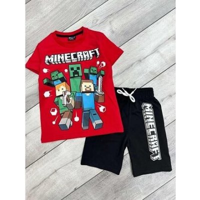 Minecraft letní set red