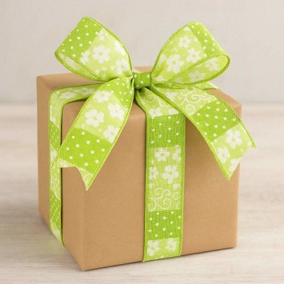 Stuha GREEN FLOWER hráškově zelená25mm x 20m A (3,90 Kč/m) – Hledejceny.cz