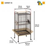 Ferplast EXPERT 70 94,5 x 81 x 156 cm – Sleviste.cz