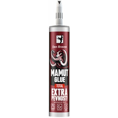 Den Braven MAMUT GLUE Total MAMUT GLUE Total, kartuše 290 ml, bílá – Zboží Mobilmania