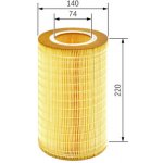 Vzduchový filtr BOSCH F 026 400 204 – Hledejceny.cz