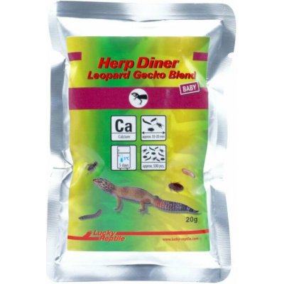 Lucky Reptile Herp Diner Leopard Gecko Blend Baby 20 g – Hledejceny.cz