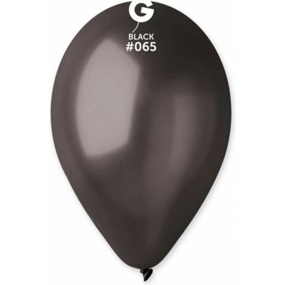Gemar #065 Balónek 26 cm 10" černý – Zboží Dáma