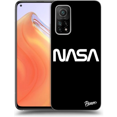 Pouzdro Picasee silikonové Xiaomi Mi 10T - NASA Basic černé – Zbozi.Blesk.cz